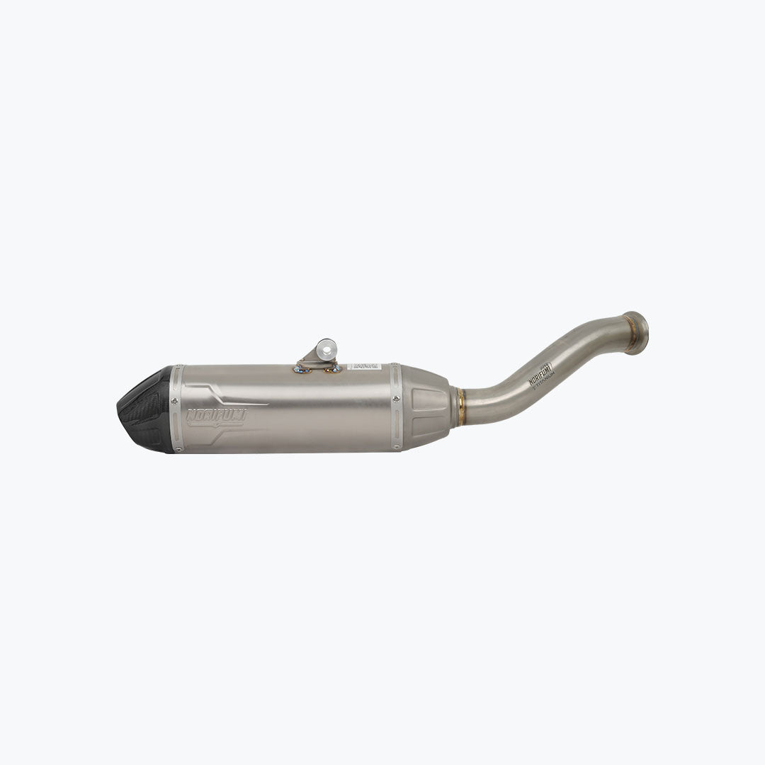 Norifumi Whoops Titanium Carbon Slip-On Exhaust for KTM Adventure 790