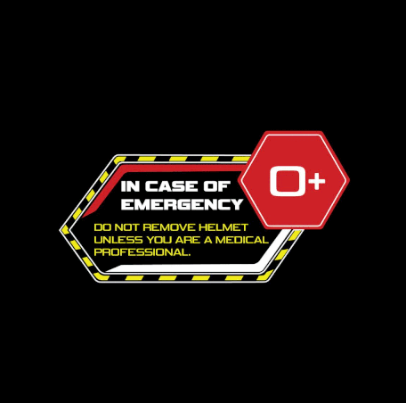 O+ Reflective Sticker - Wander Looms - Riders Junction