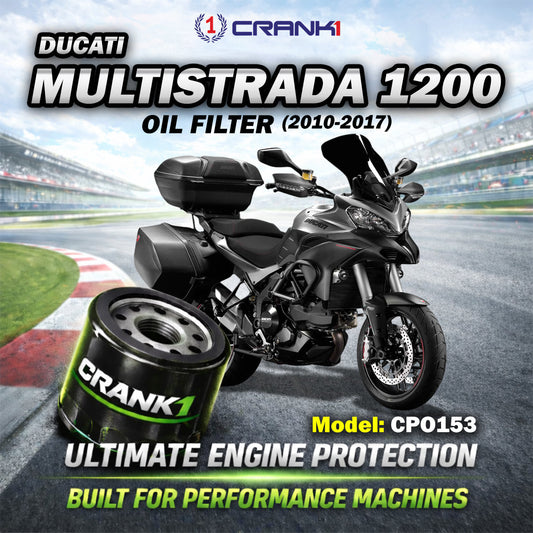 Oil Filter For Ducati Multistrada 1200 (2010-2017) - CPO153 - CRANK1