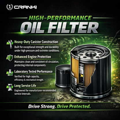 Oil Filter For Royal Enfield Bear 650 (2024 Onwards) - CPO515 - CRANK1