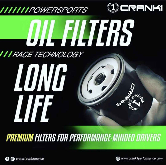 Oil Filter For Royal Enfield Continental GT 650 (2018 Onwards) - CPO515 - CRANK1