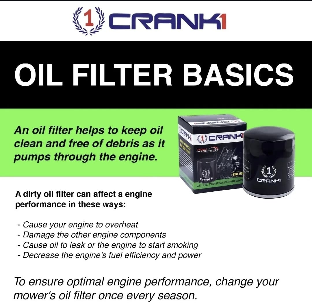 Oil Filter For TVS Apache RR 310 - CPO310 - CRANK1