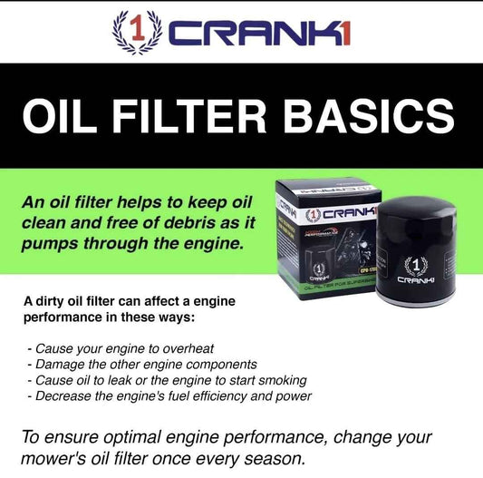Oil Filter For BMW G 310 GS (2017 Onwards) - CPO310 - CRANK1