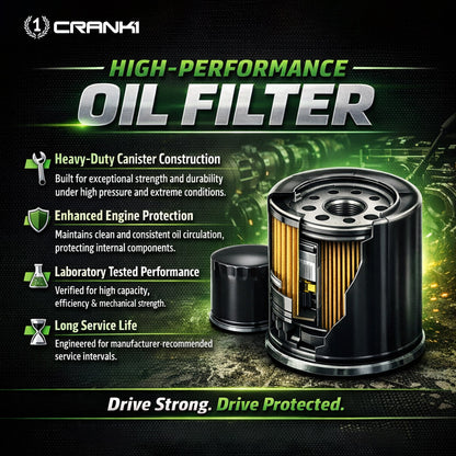 Oil Filter For TVS Apache RR 310 - CPO310 - CRANK1