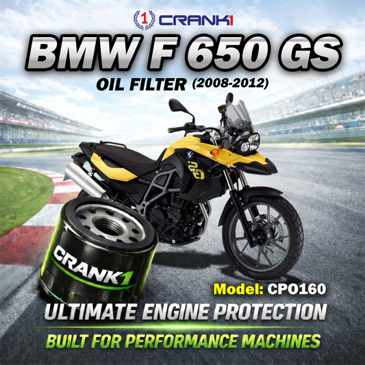 Oil Filter For BMW F 650 GS (2008-2012) - CPO160 - CRANK1