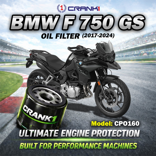 Oil Filter For BMW F 750 GS (2017-2024) - CPO160 - CRANK1