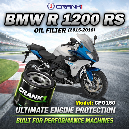 Oil Filter For BMW R 1200 RS (2015-2018) - CPO160 - CRANK1