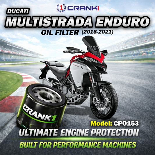 Oil Filter For Ducati Multistrada Enduro (2016-2021) - CPO153 - CRANK1