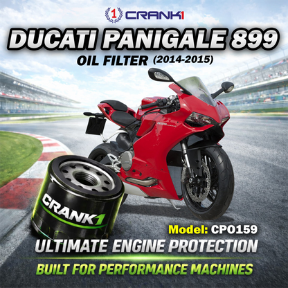 Oil Filter For Ducati Panigale 899 (2014-2015) - CPO159 - CRANK1
