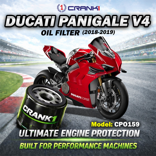 Oil Filter For Ducati Panigale V4 (2018-2019) - CPO159 - CRANK1