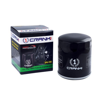 Oil Filter For Harley Davidson Dyna Super Glide Custom - CPO170B - CRANK1