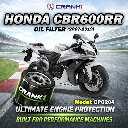 Oil Filter For Honda CBR600RR (2007-2019) - CPO204 - CRANK1