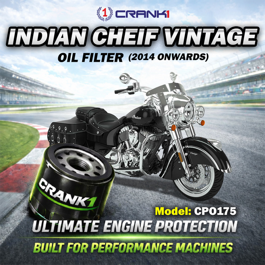 Oil Filter For Indian Cheif Vintage (2014 Onwards) - CPO175 - CRANK1