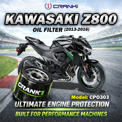 Oil Filter For Kawasaki Z800 (2013-2016) - CPO303 - CRANK1