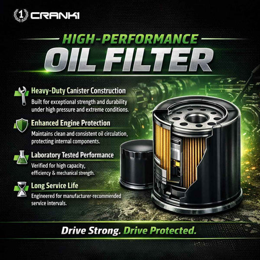 Oil Filter For Kawasaki Ninja ZX-10R (2004-2007) - CPO204 - CRANK1