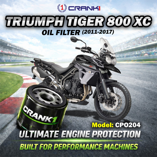 Oil Filter For Triumph Tiger 800 XC (2011-2017) - CPO204 - CRANK1