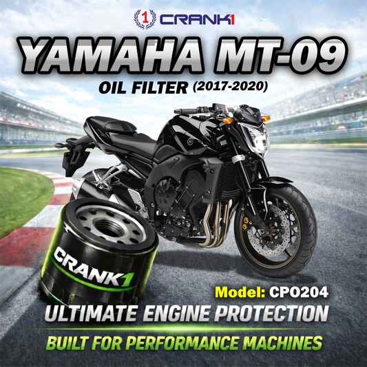 Oil Filter For Yamaha MT-09 (2017-2020) - CPO204 - CRANK1