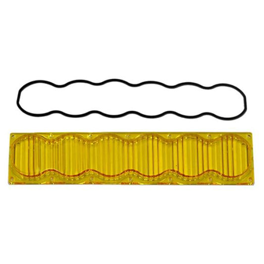 OnX6 Light Bar Replacement Lens Kit Universal – Wide Cornering – Baja Amber – Baja Designs – 458116