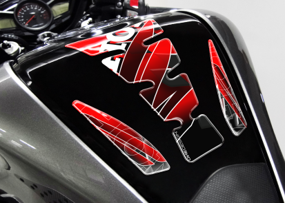 One Design Tank Pads - Honda Red