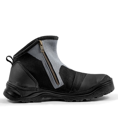 Orazo Coot – Footwear For Daily Riding - Black-Grey (Water-Proof)