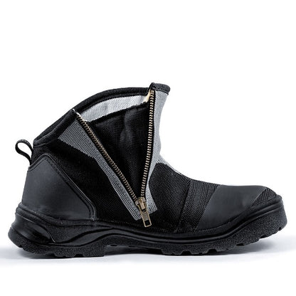 Orazo Coot – Footwear For Daily Riding - Black-Grey (Water-Proof)