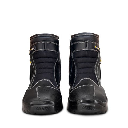Orazo Picus Sports Zipper Waterproof Riding Boots - Black - Riders Junction