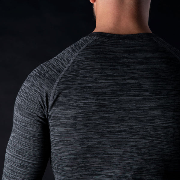 Oxford Advanced MS Top Base Layer - Charcoal Marl