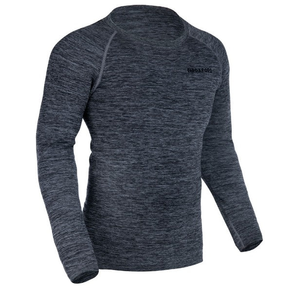 Oxford Advanced MS Top Base Layer - Charcoal Marl