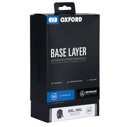 Oxford Advanced MS Top Base Layer - Charcoal Marl