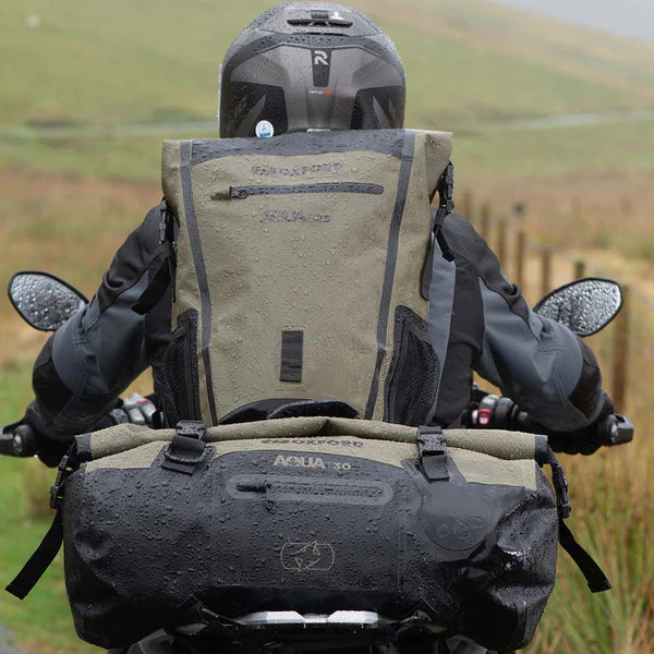 Oxford Aqua B-25 Backpack - Khaki Black