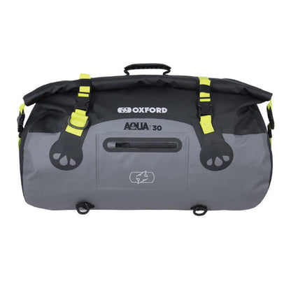 Oxford Aqua T-30 Roll Bag - Grey & Black