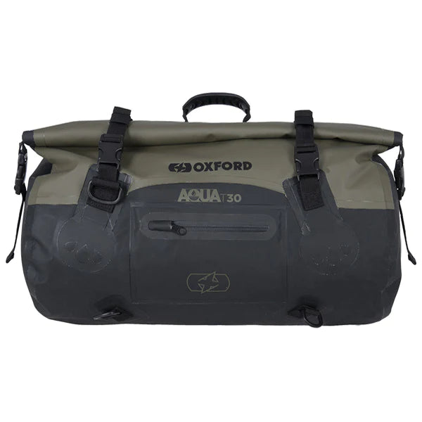Oxford Aqua T-30 Roll Bag - Khaki Black