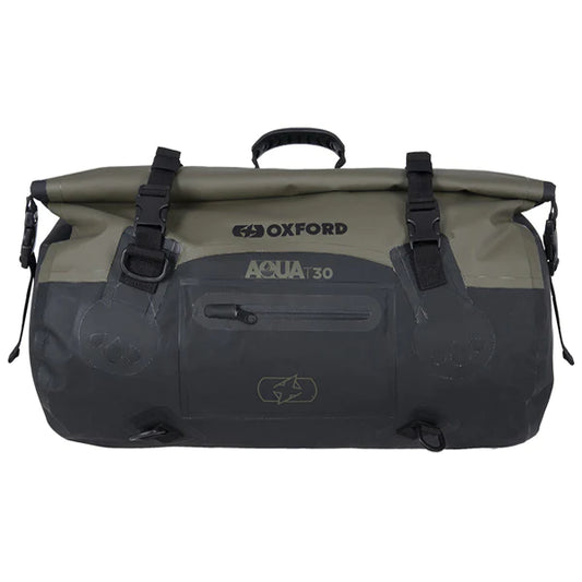 Oxford Aqua T-30 Roll Bag - Khaki Black