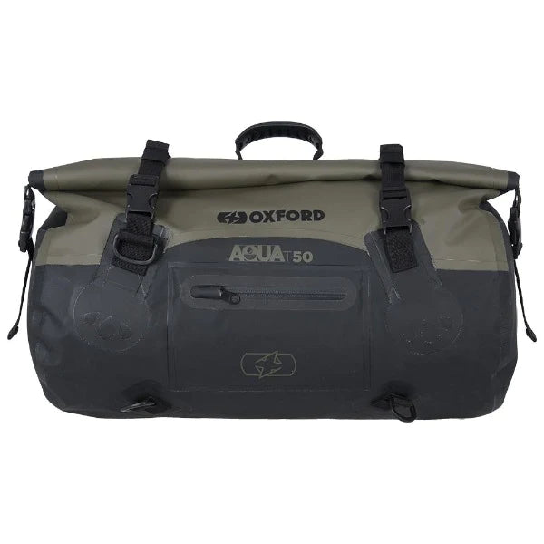 Oxford Aqua T-50 Roll Bag - Khaki Black