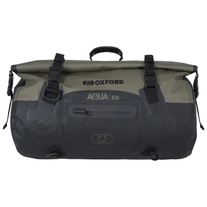 Oxford Aqua T-50 Roll Bag - Khaki Black