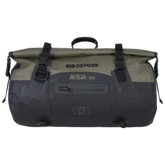 Oxford Aqua T-50 Roll Bag - Khaki Black