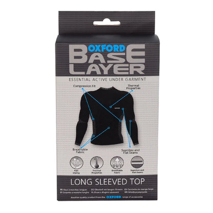 Oxford Base Layer Knitted Top - Black - 2XL/3XL