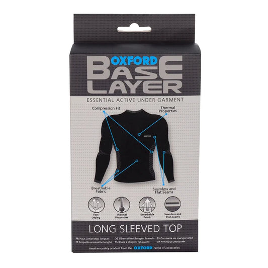 Oxford Base Layer Knitted Top - Black - 2XL/3XL