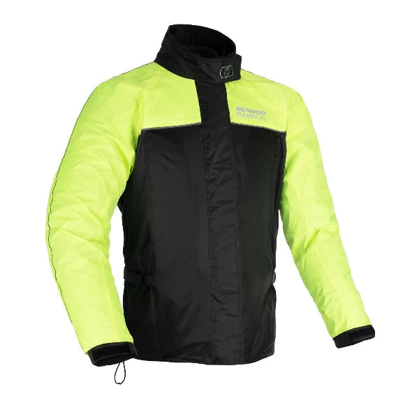 Oxford Rainseal Over Jacket - Black Fluo