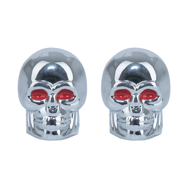 Oxford Skeleton Valve Caps - Silver