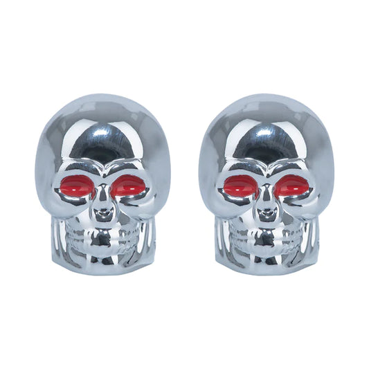Oxford Skeleton Valve Caps - Silver