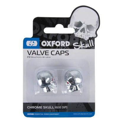 Oxford Skeleton Valve Caps - Silver