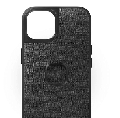 PEAK DESIGN Mobile EveryDay Fabric Case Charcoal: iPhones (13 and 12 series) - Riders Junction
