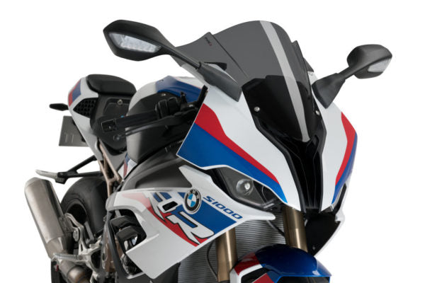 PUIG Windscreen for BMW S1000RR Z-Racer (2019+) - Dark Smoke - Riders Junction