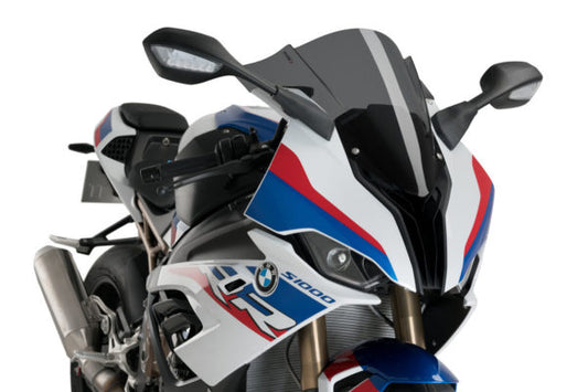 PUIG Windscreen for BMW S1000RR Z-Racer (2019+) - Dark Smoke - Riders Junction