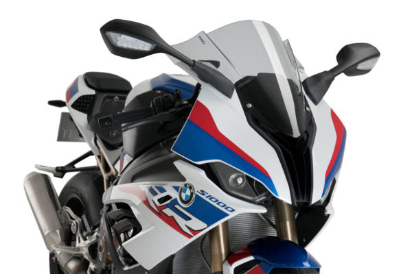 PUIG Windscreen for BMW S1000RR Z-Racer (2019+) - Light Smoke - Riders Junction