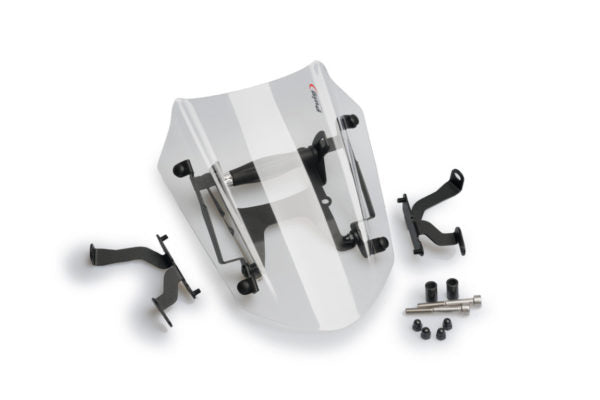 PUIG Windscreen for Ducati Diavel 1260 Racing (2019-21) - Clear - Riders Junction