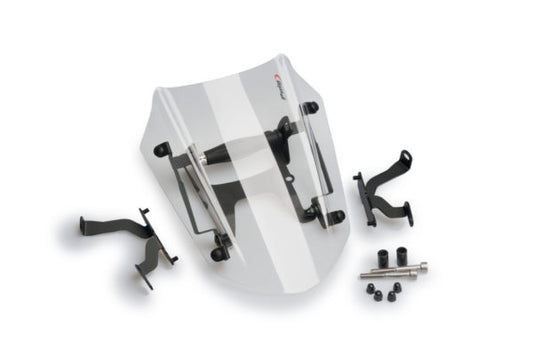 PUIG Windscreen for Ducati Diavel 1260 Racing (2019-21) - Clear - Riders Junction