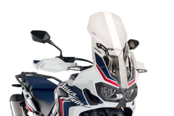 PUIG Windscreen for Honda Africa Twin (2017-18) Touring - Clear - Riders Junction