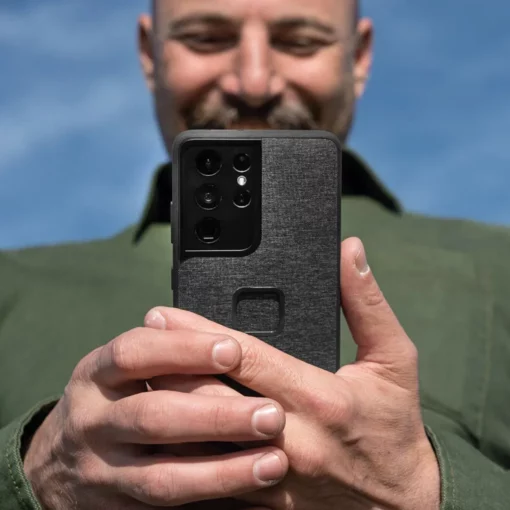 Peak Design Charcoal Mobile Everyday Case for Samsung Galaxy S23 Ultra - PD-M-MC-BF-CH-1